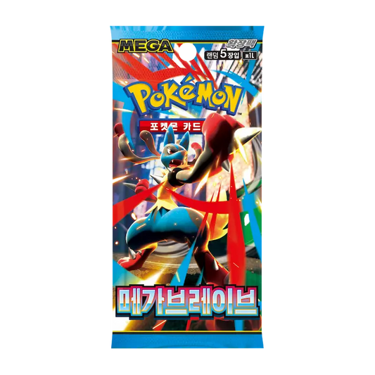 Pokémon Mega Brave Booster Box Koreaans