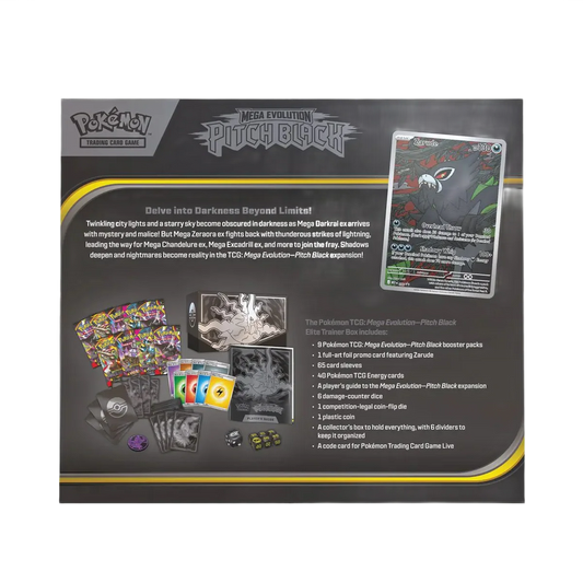 Pokémon Pitch Black Elite Trainer Box