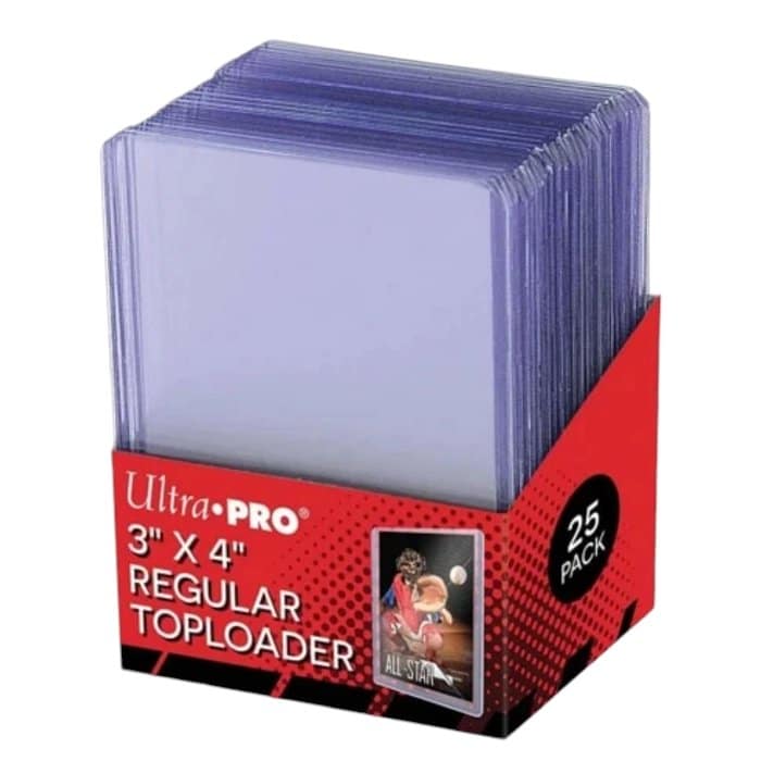 Ultra Pro Regular Toploader 3″ x 4″ (25 stuks)