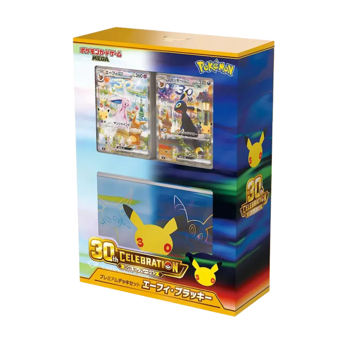 Pokémon 30th Celebration Espeon & Umbreon Premium Deck Set - Japans