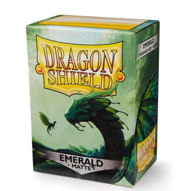 Dragon Shield Standard Sleeves - Matte Emerald