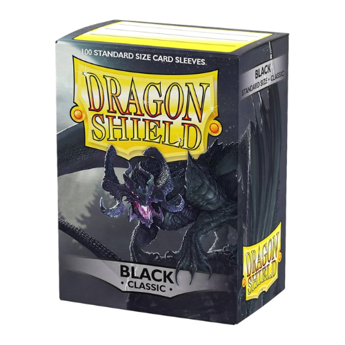 Dragon Shield Standard Sleeves - Black