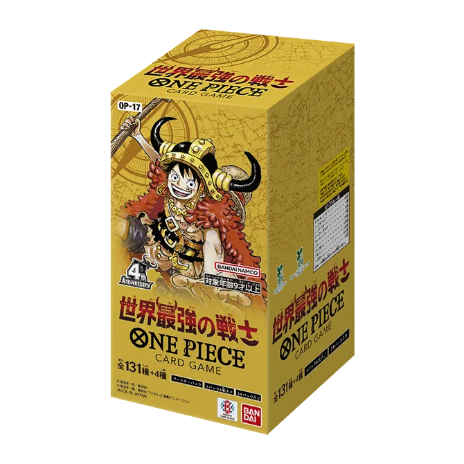 One Piece TCG – The World’s Strongest Warriors (OP-17) – Chinese Booster Box
