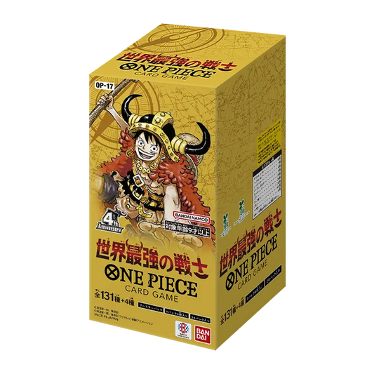 One Piece TCG – The World’s Strongest Warriors (OP-17) – Chinese Booster Box