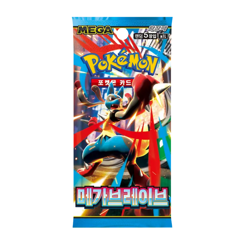 Pokémon Mega Brave Booster Box Koreaans