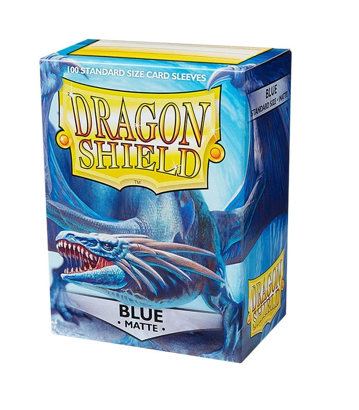 Dragon Shield Standard Sleeves - Matte Blue