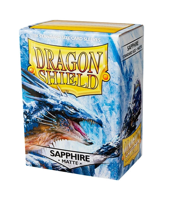 Dragon Shield Standard Sleeves - Matte Sapphire