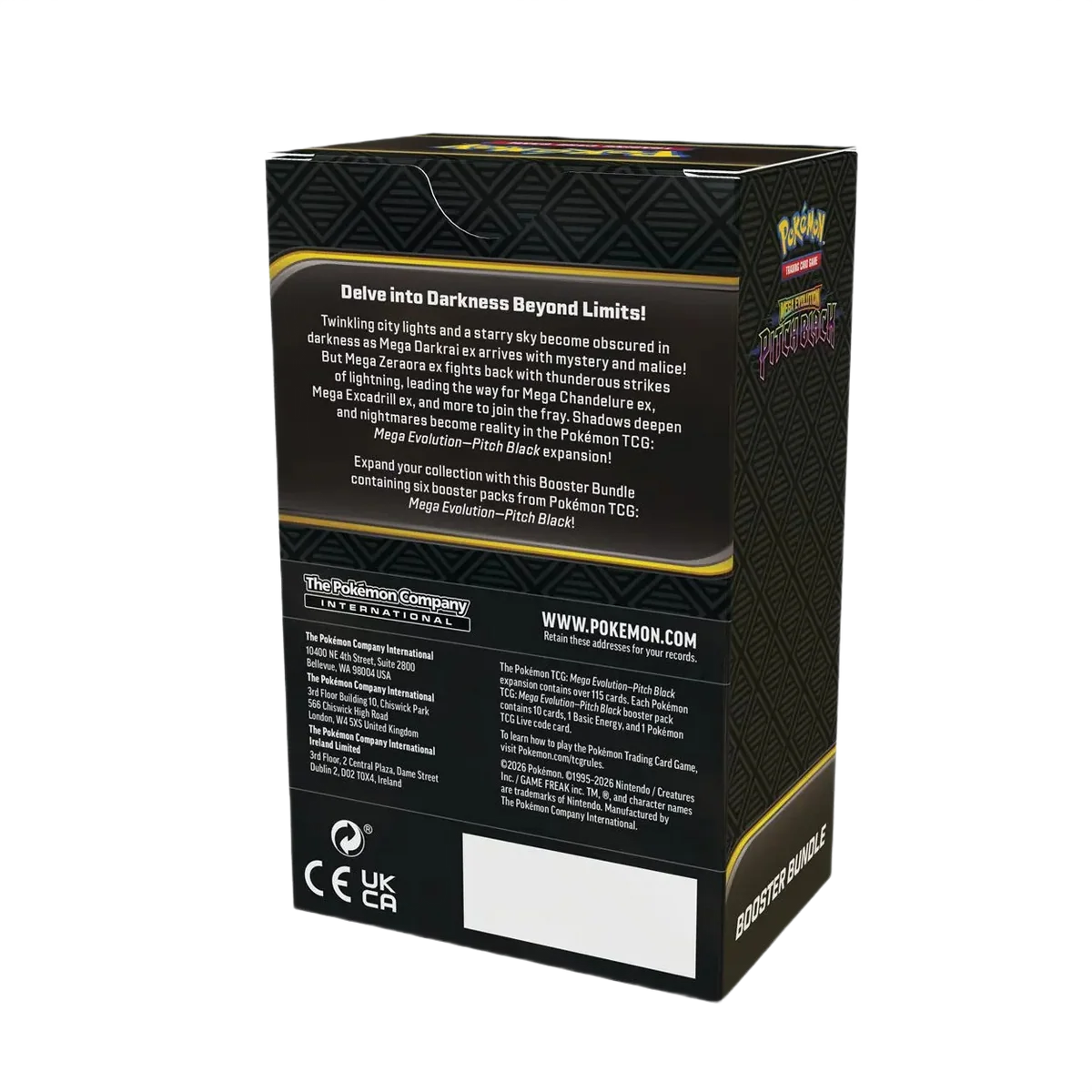 Pokémon Pitch Black Booster Bundle