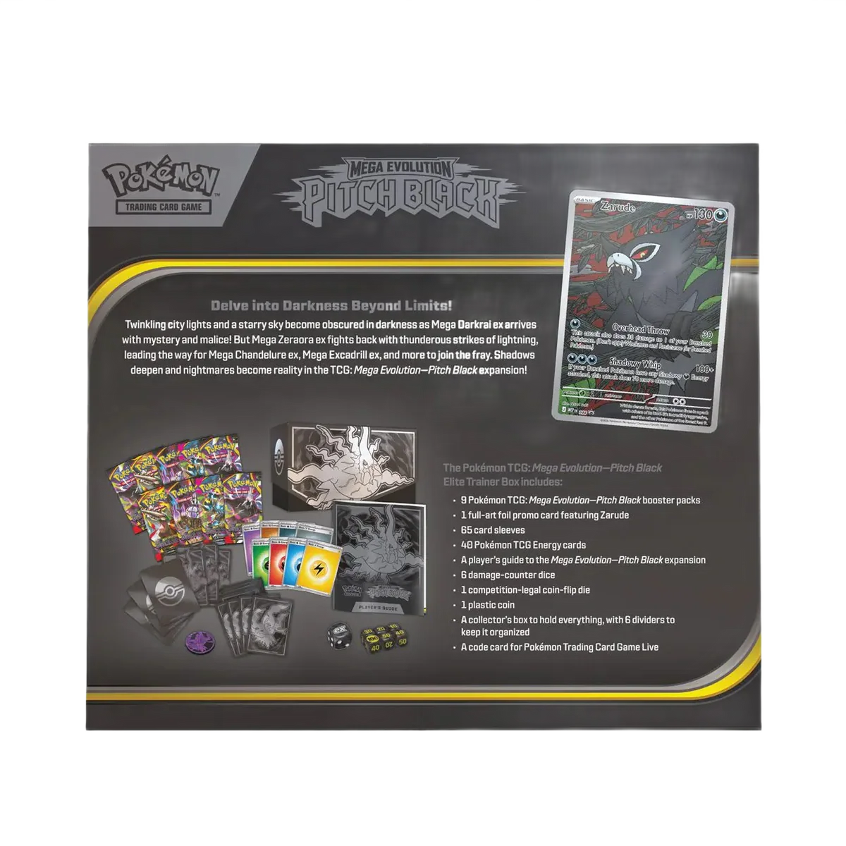 Pokémon Pitch Black Elite Trainer Box